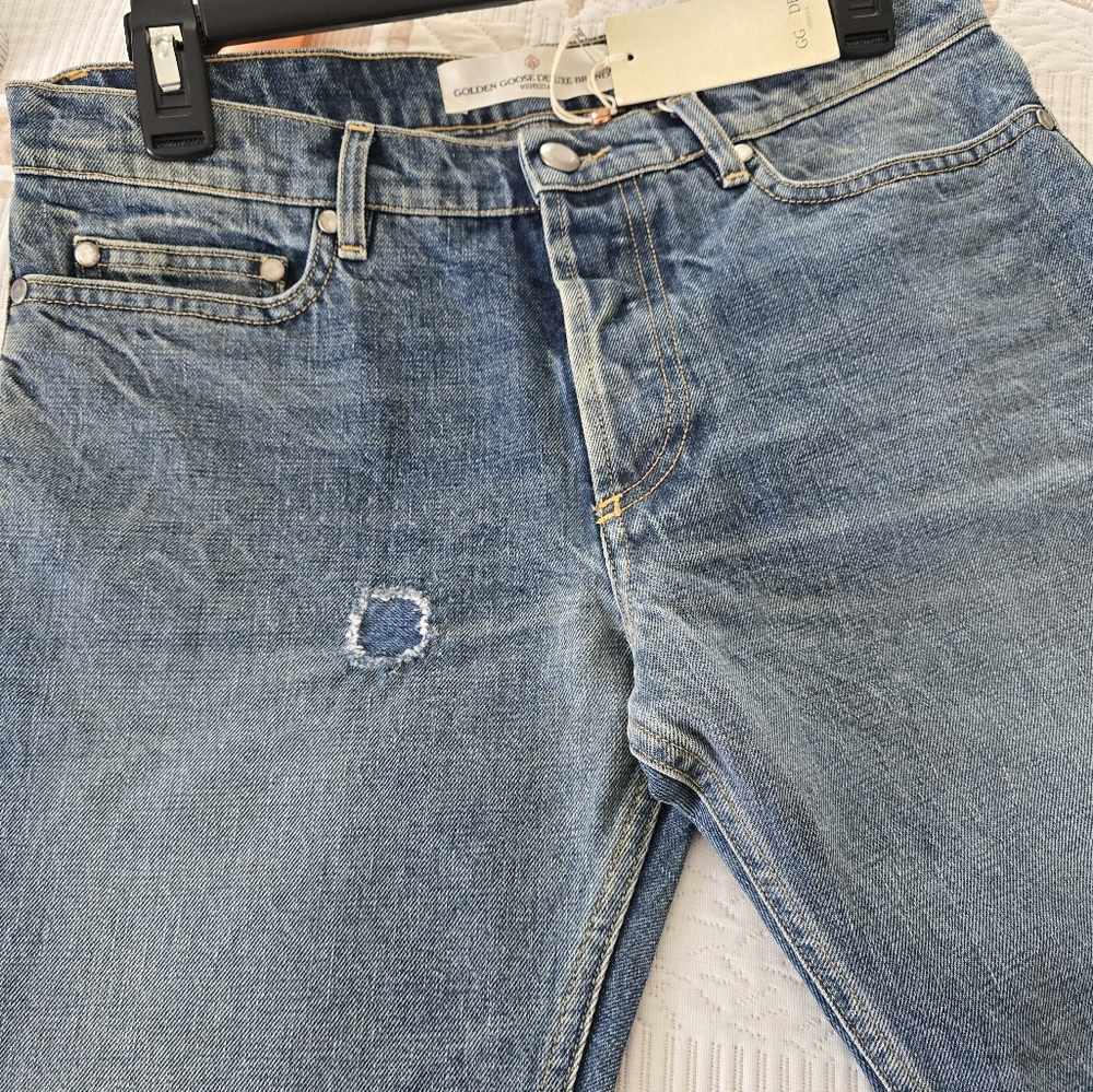 Golden Goose Jeans Size 27 Mid Wash Blue - Picture 5 of 9